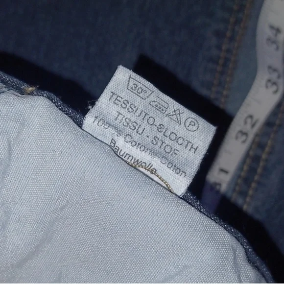 EU44 fits like a 12, Dolce & Gabbana Denim Maxi Skirt w/ Back Slit 100% Cotton - Picture 14 of 14